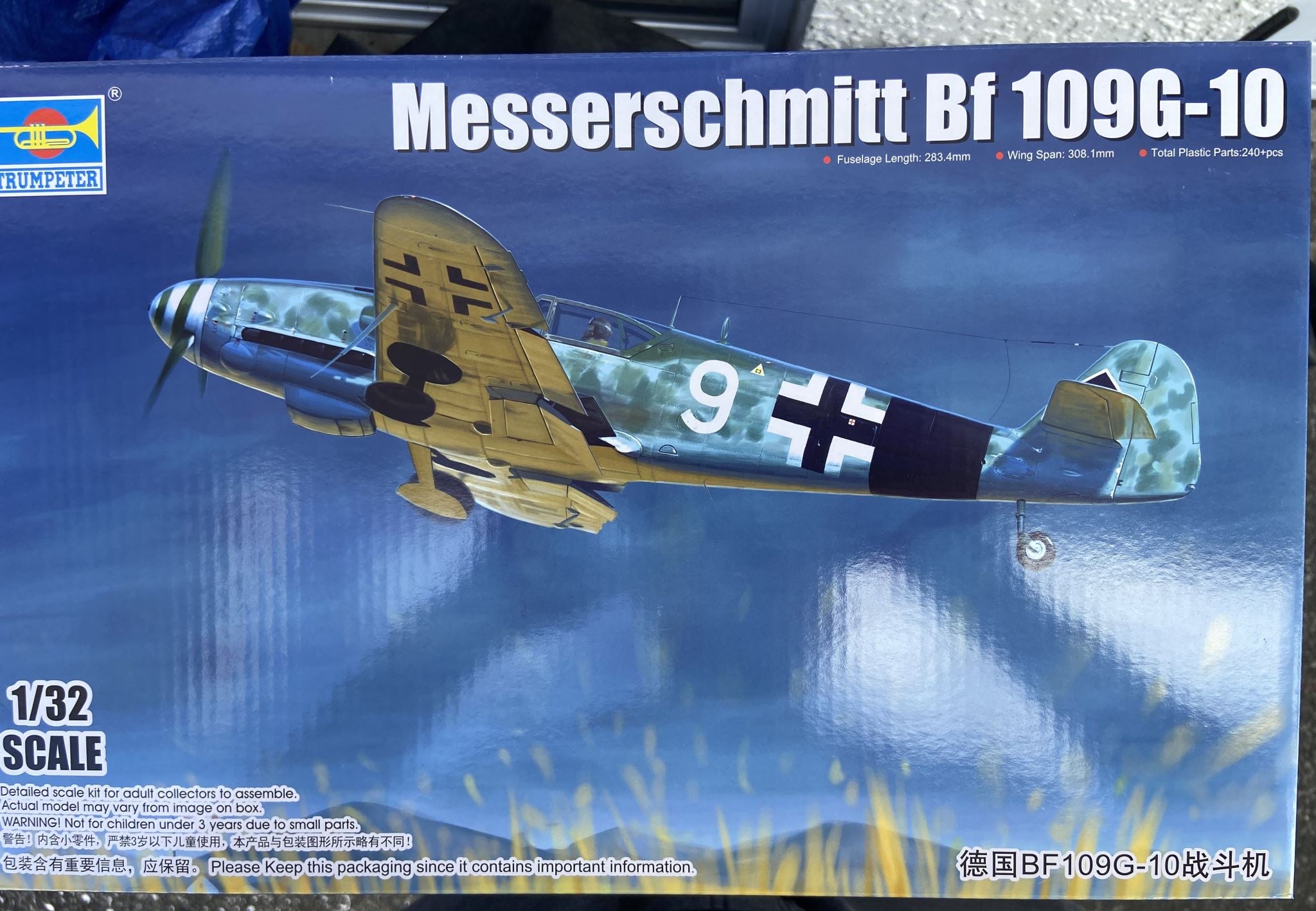 Messerschmitt Bf 109G-10 Trumpeter | No. 02298 | 1:32