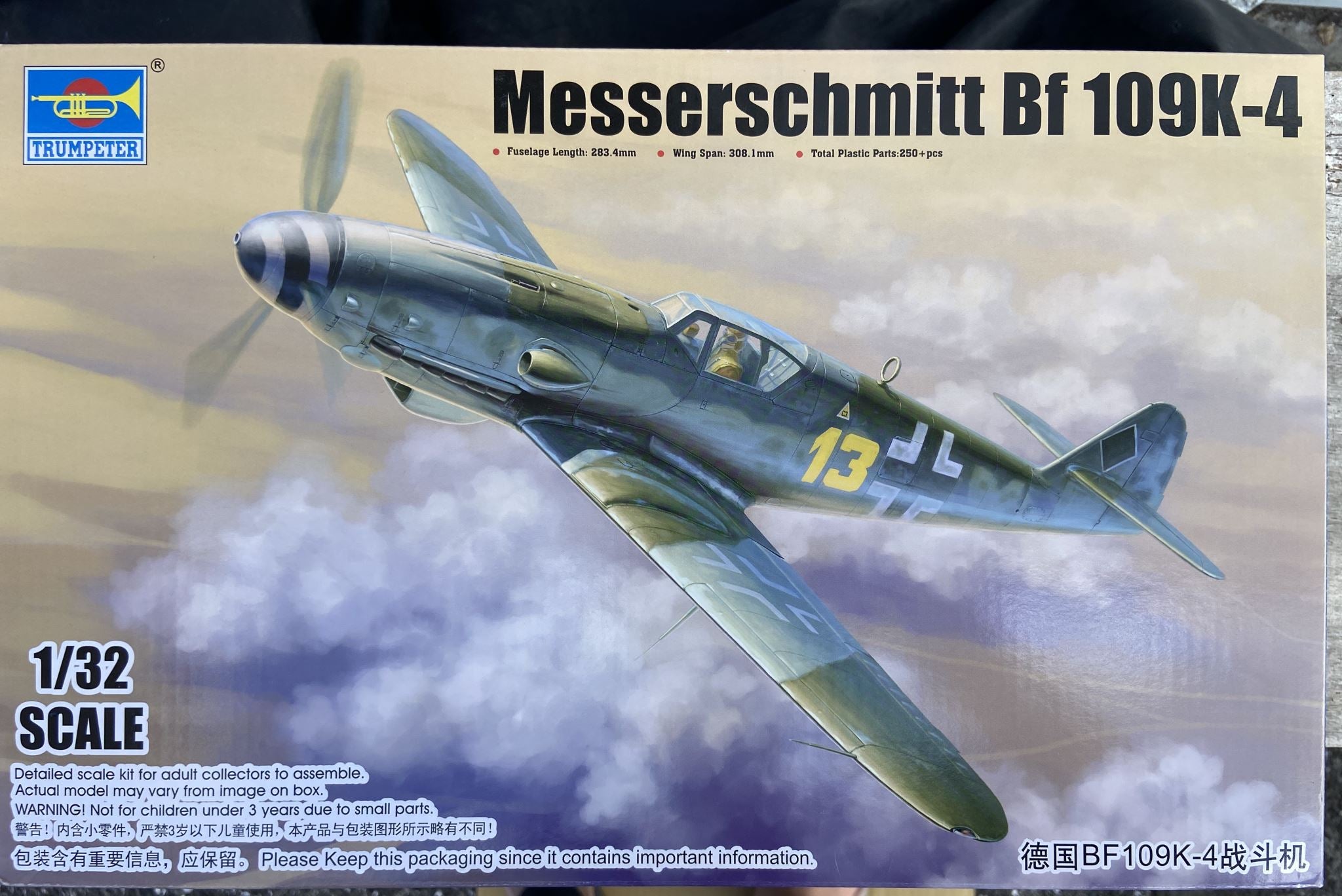 Messerschmitt Bf 109K-4 Trumpeter | No. 02299 | 1:32