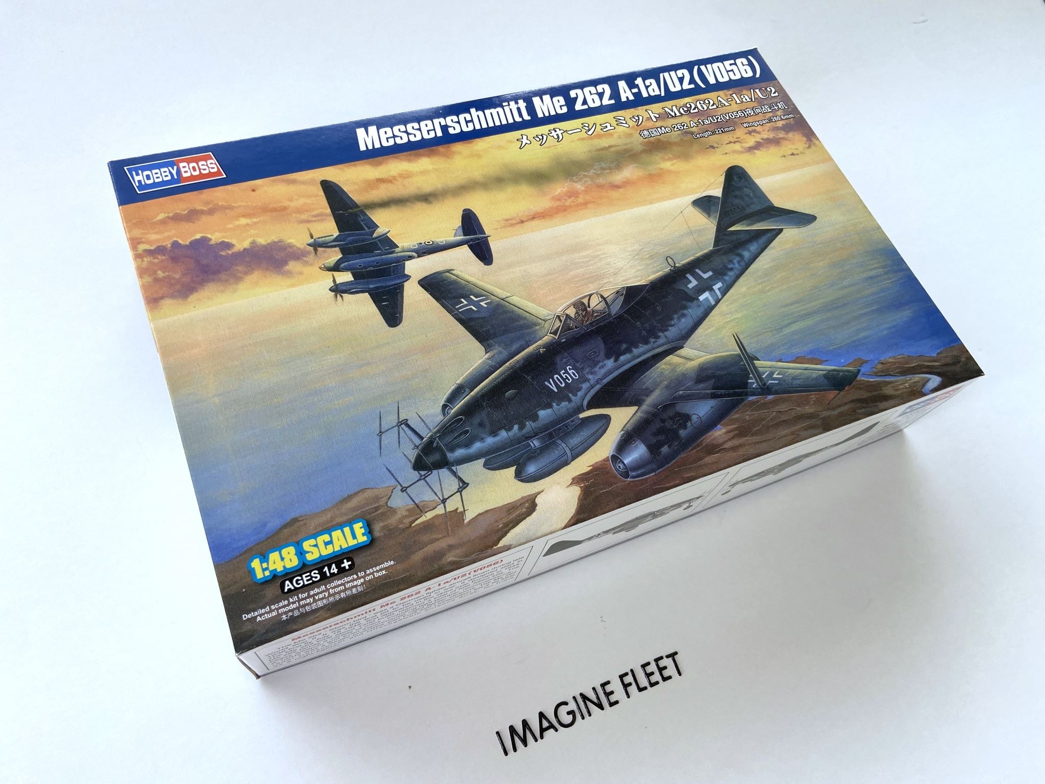 Messerschmitt Me 262 A-1a/U2 (V056) HobbyBoss | No. 80374 | 1:48