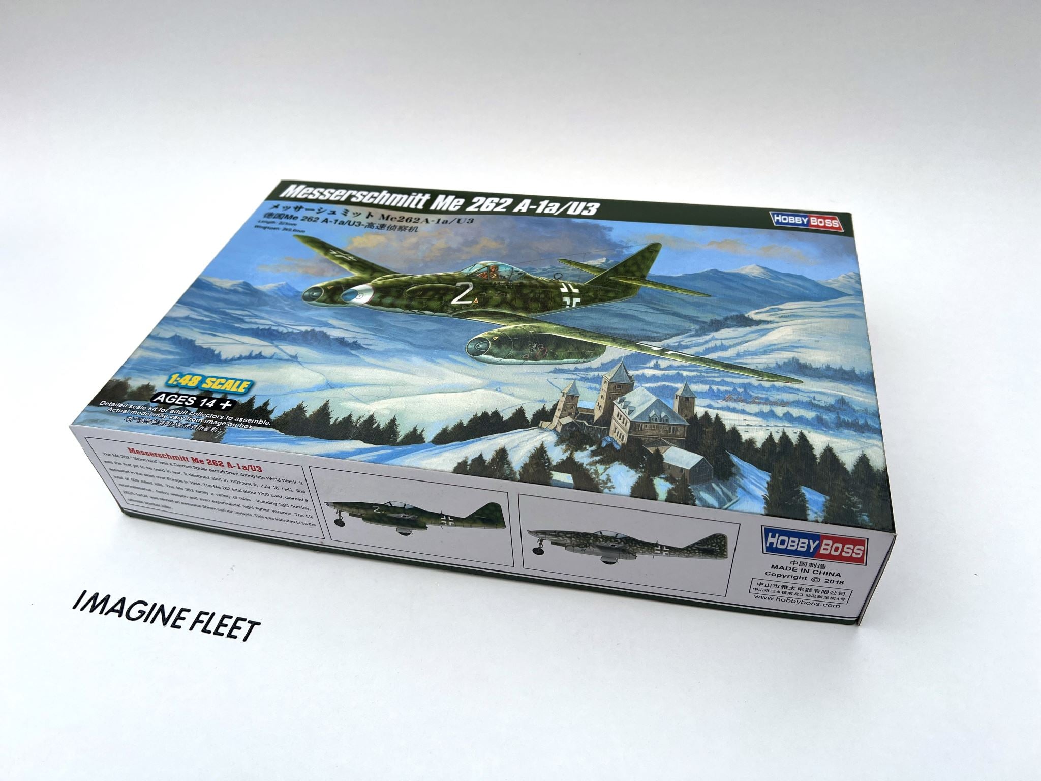 Messerschmitt Me 262 A-1a/U3 HobbyBoss | No. 80371 | 1:48