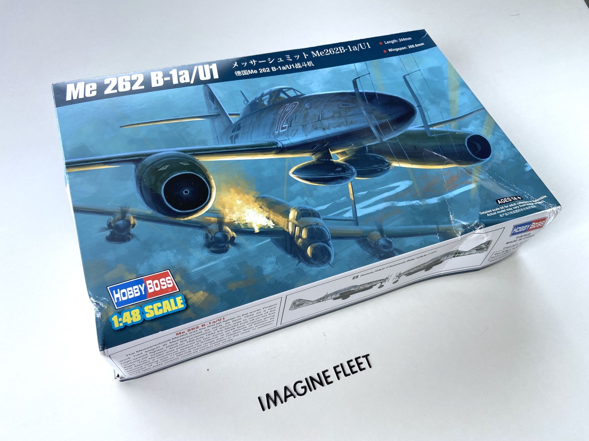 Messerschmitt Me 262 B-1a/U1 HobbyBoss | No. 80379 | 1:48