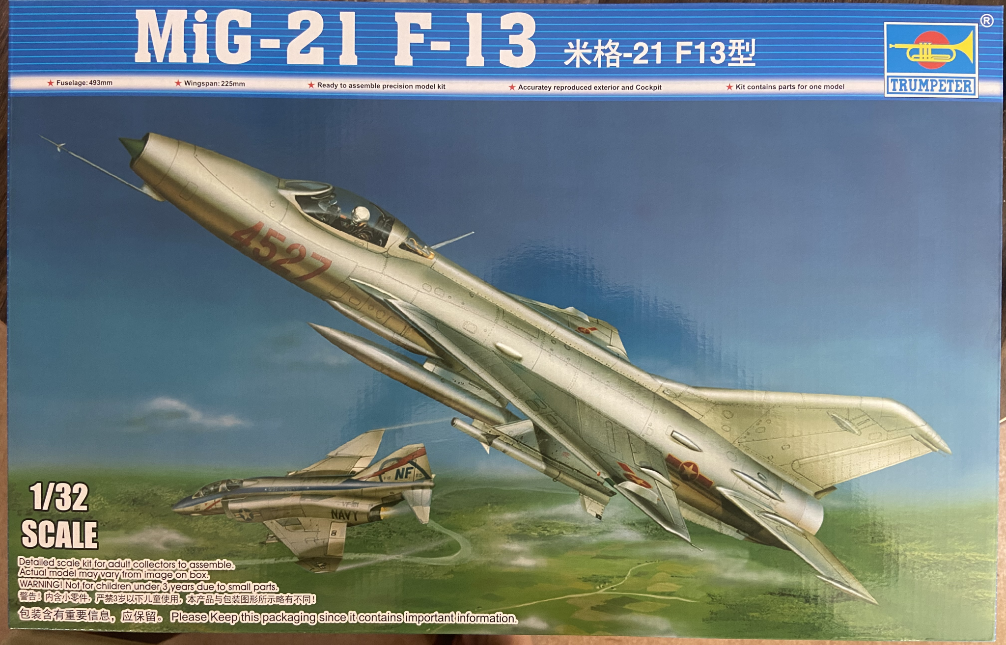 MiG-21F-13 Trumpeter | No. 02210 | 1:32