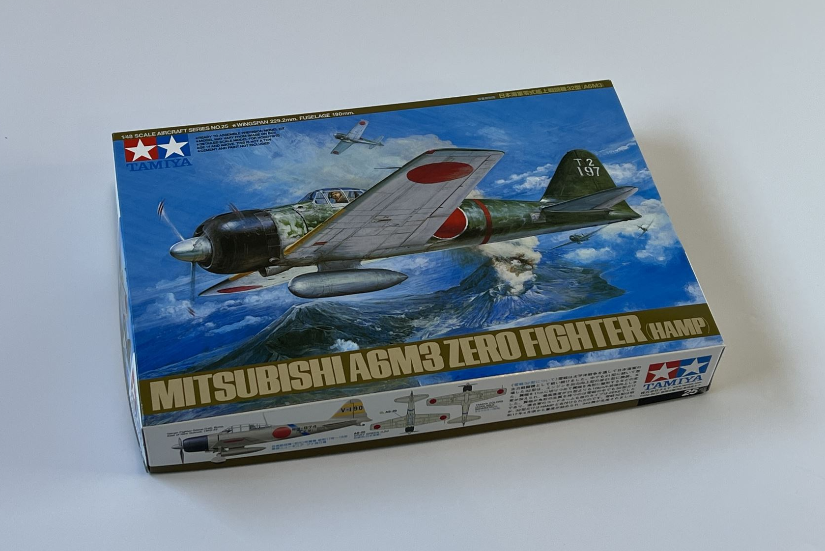 Mitsubishi A6M3 Zero Fighter (Hamp) Tamiya | No. 61025 | 1:48