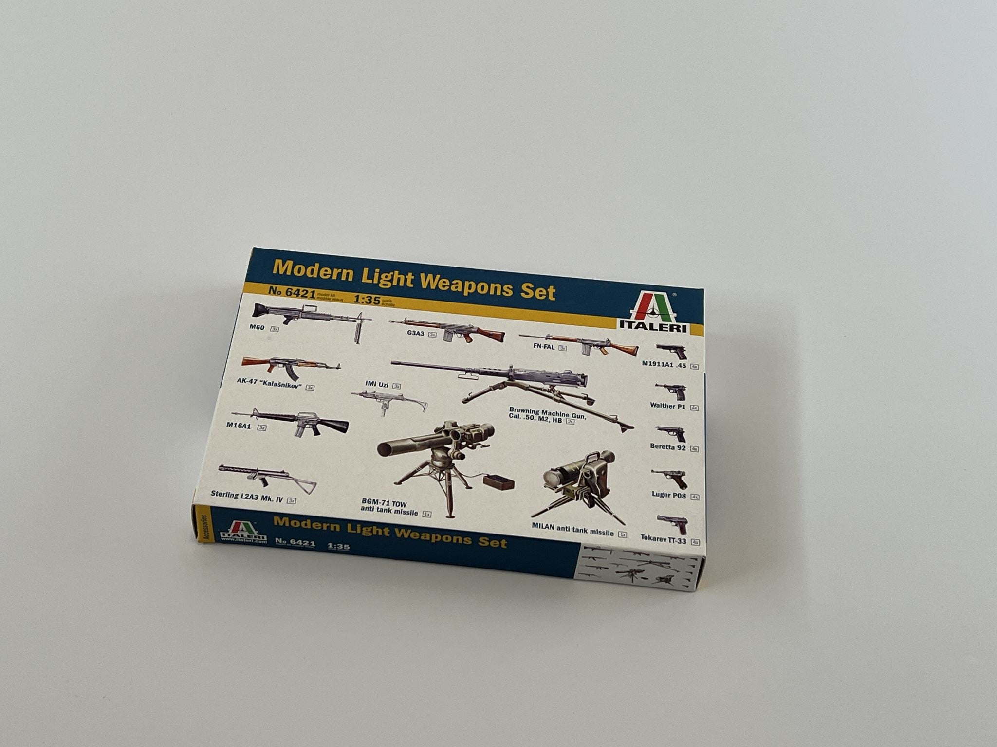 Modern Light Weapon Set Italeri | No. 6421 | 1:35