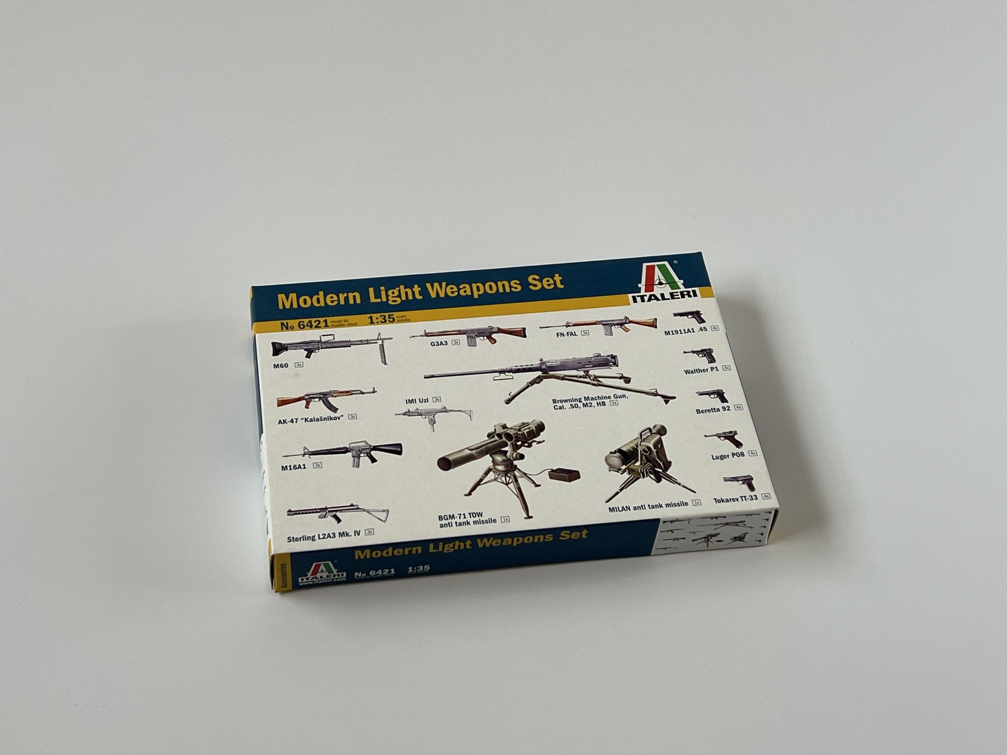 Modern Light Weapon Set Italeri | No. 6421 | 1:35