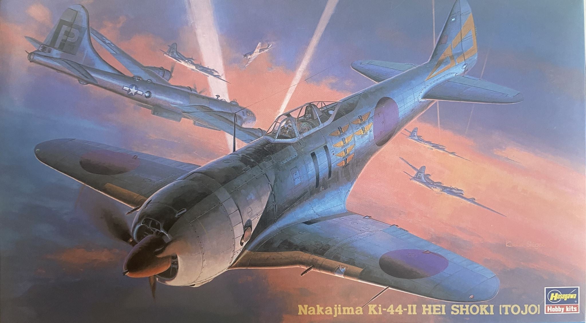 Nakajima Ki-44-II Hei Shoki (Tojo) Hasegawa | No. 09136 | 1:48