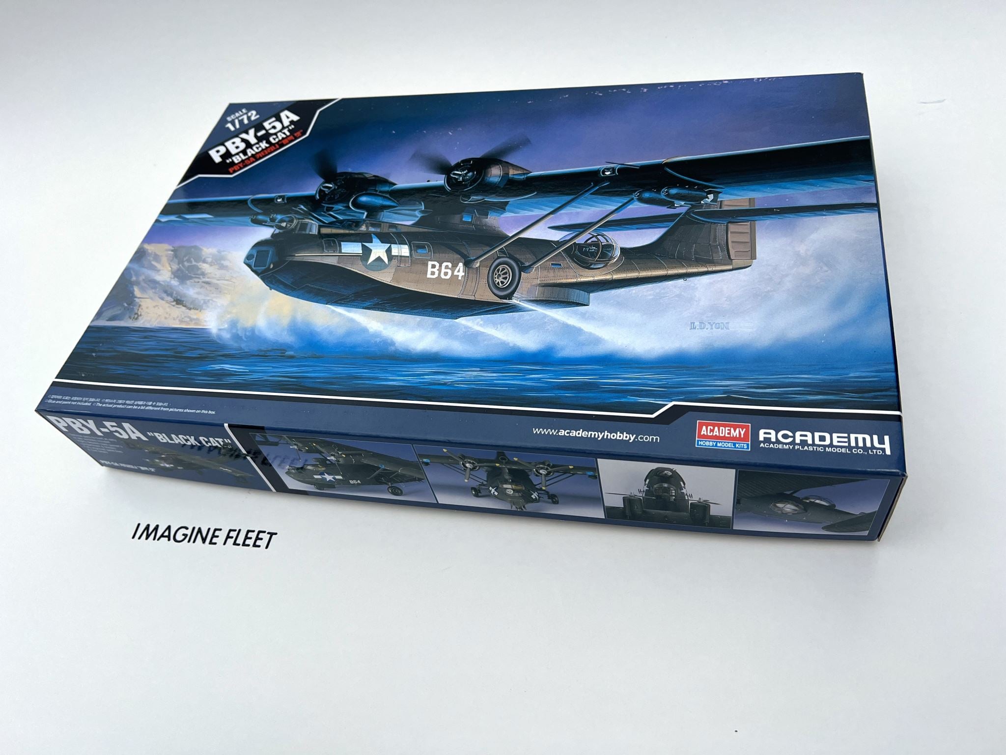 PBY-5A "Black Cat" 50th anniversary boxing Academy | No. 12487 | 1:72