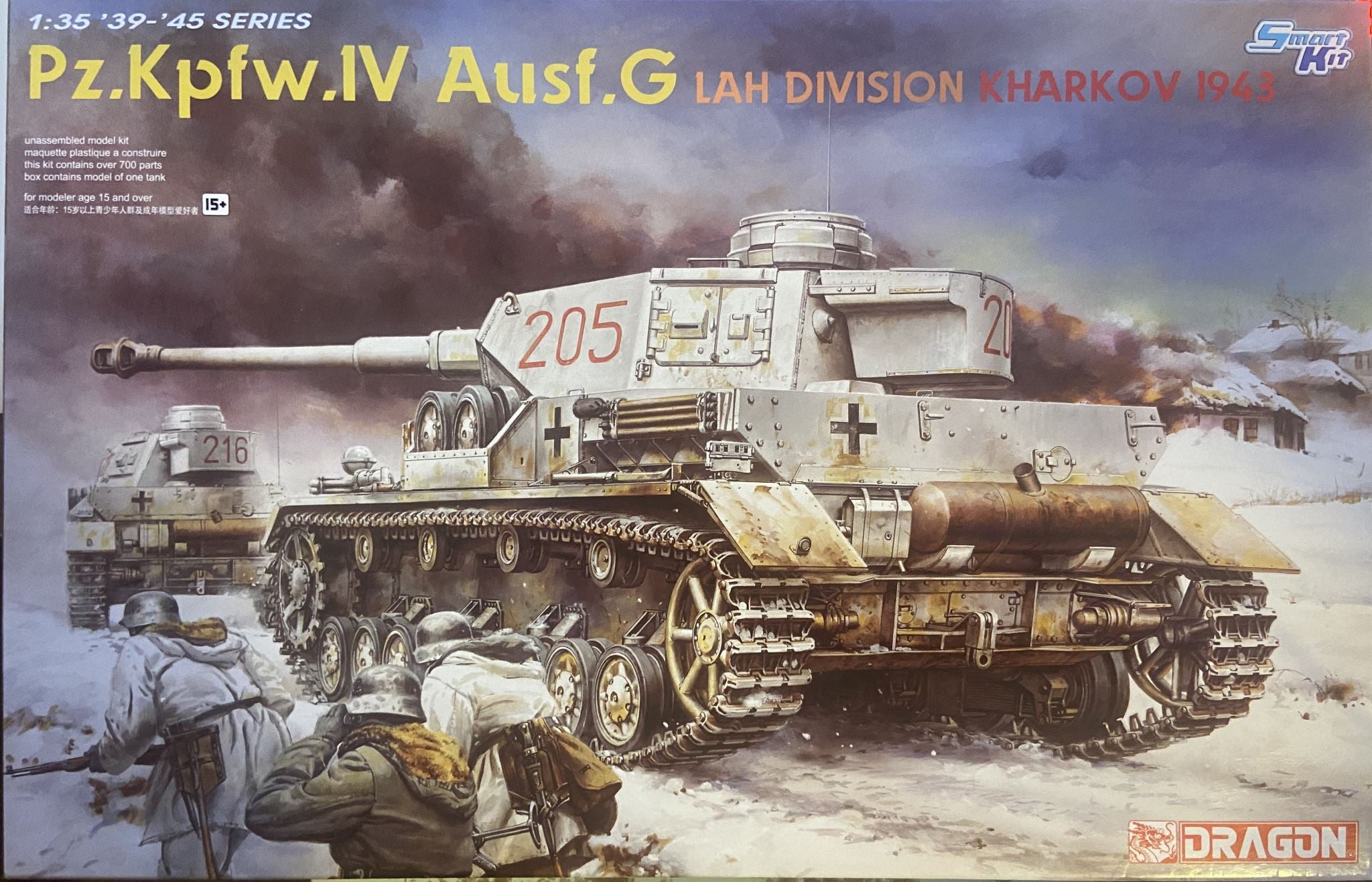 Pz.Kpfw. IV Ausf. G LAH Division Kharkov 1943 Dragon | No. 6363MT | 1:35