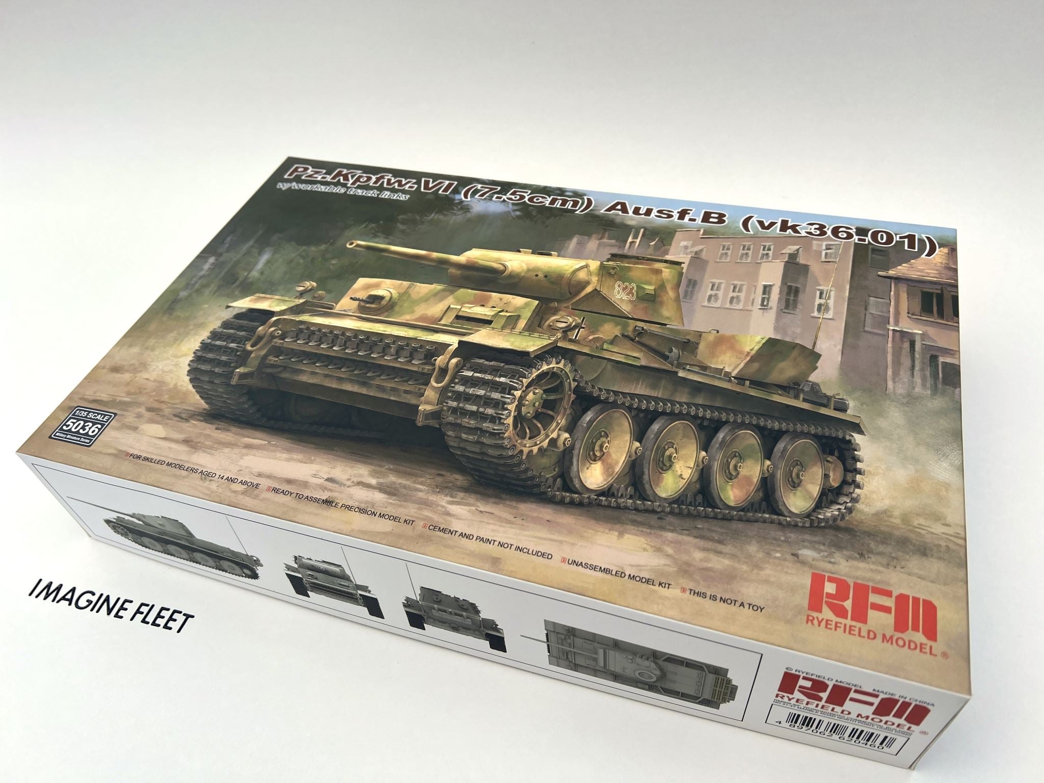 Pz.Kpfw.VI (7,5cm) Ausf.B (VK36.01) w | No. RM-5036 | 1:35