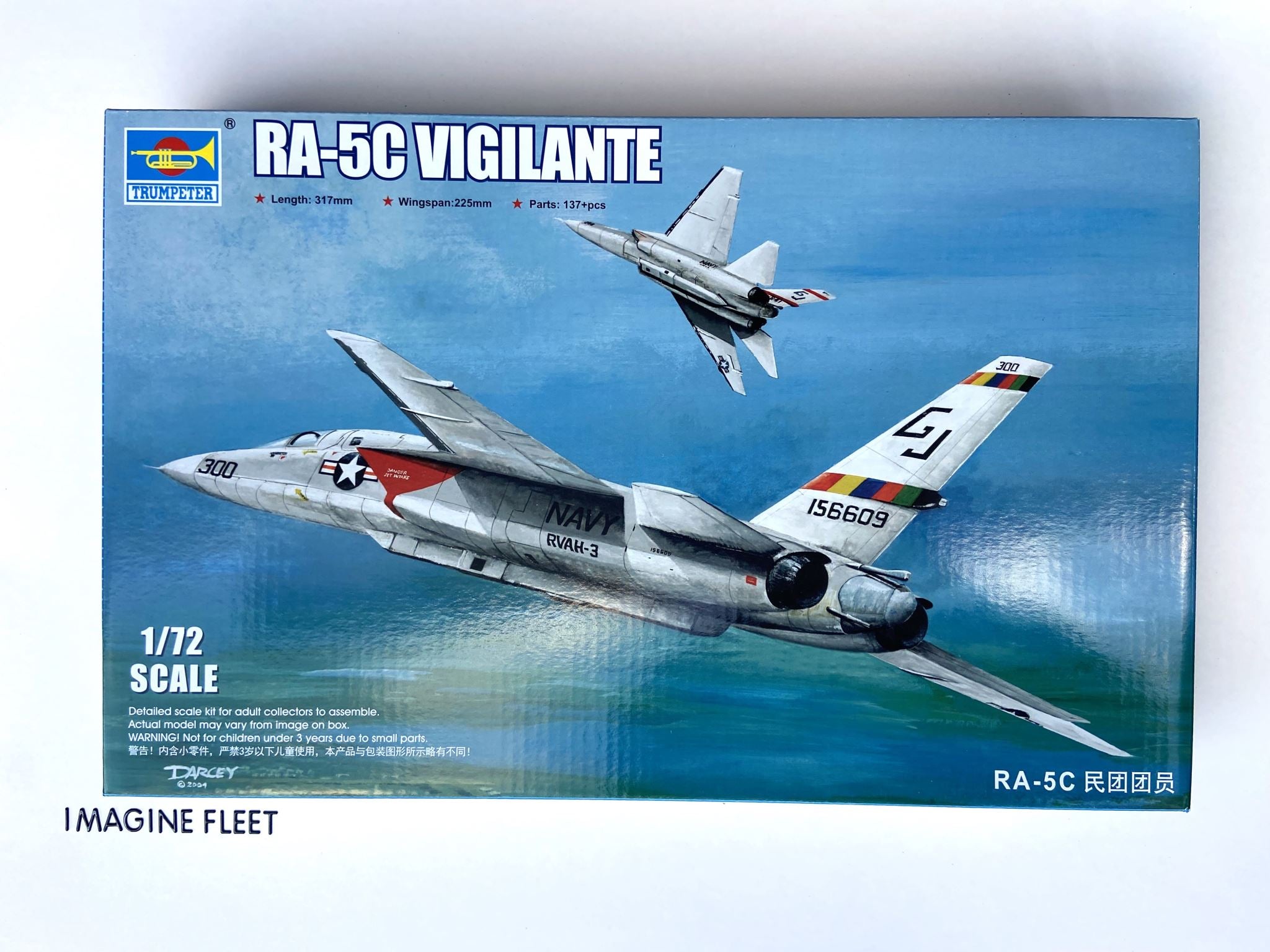 RA-5C Vigilante Trumpeter | No. 01616 | 1:72