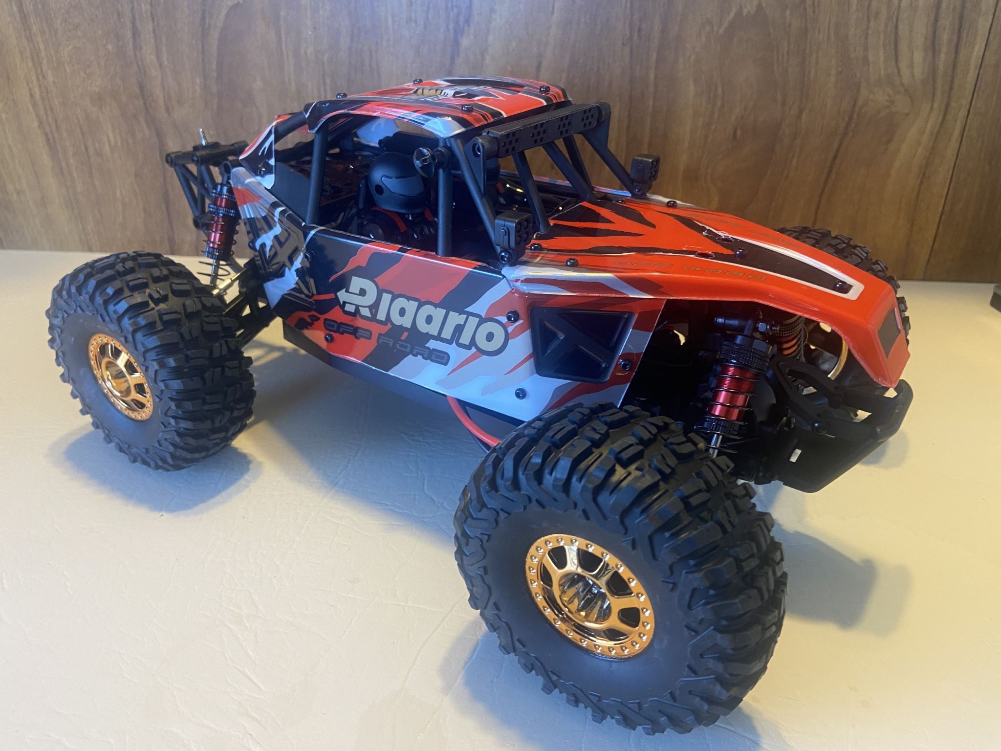 Rlaarlo 1/12 RTR Brushless RC Desert Truck , Max 45MPH Fast RC Cars，AM-D12