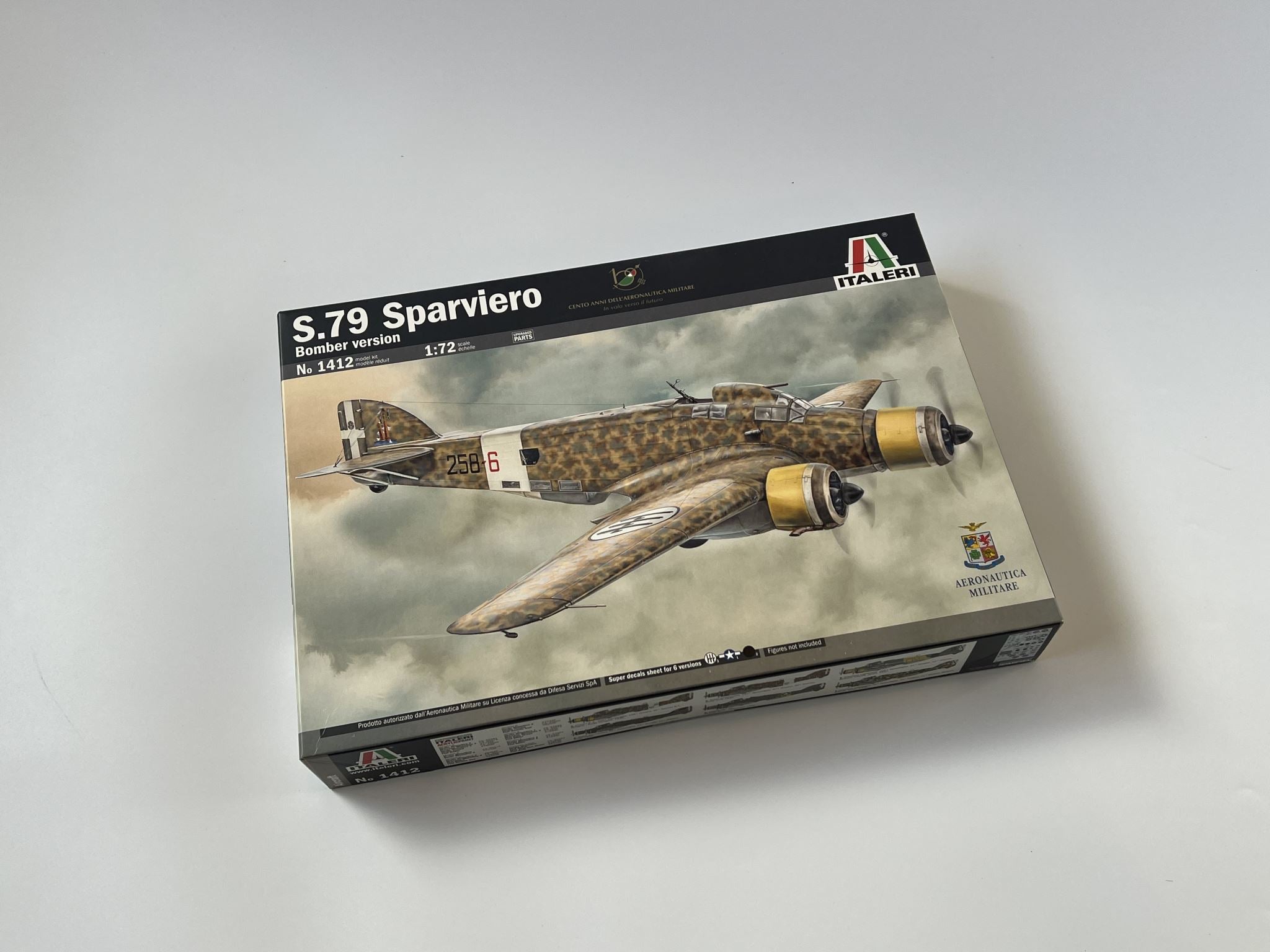 S.79 Sparviero Bomber version Italeri | No. 1412 | 1:72