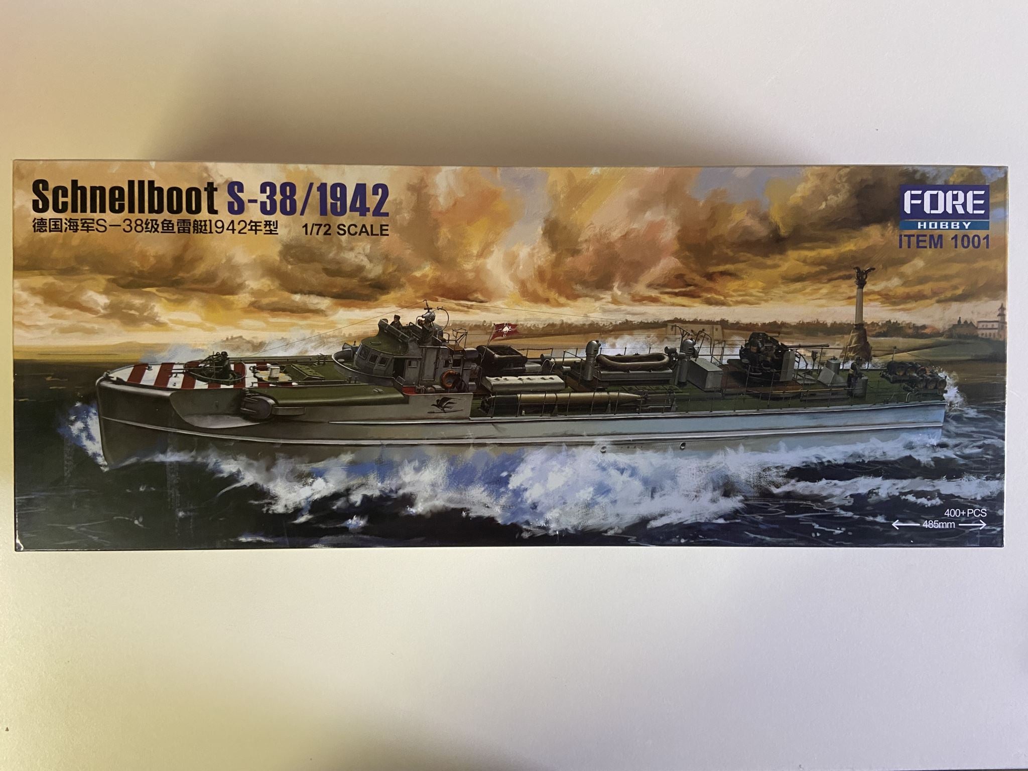 Schnellboot S-38/1942 FORE HOBBY | No. 1001 | 1:72