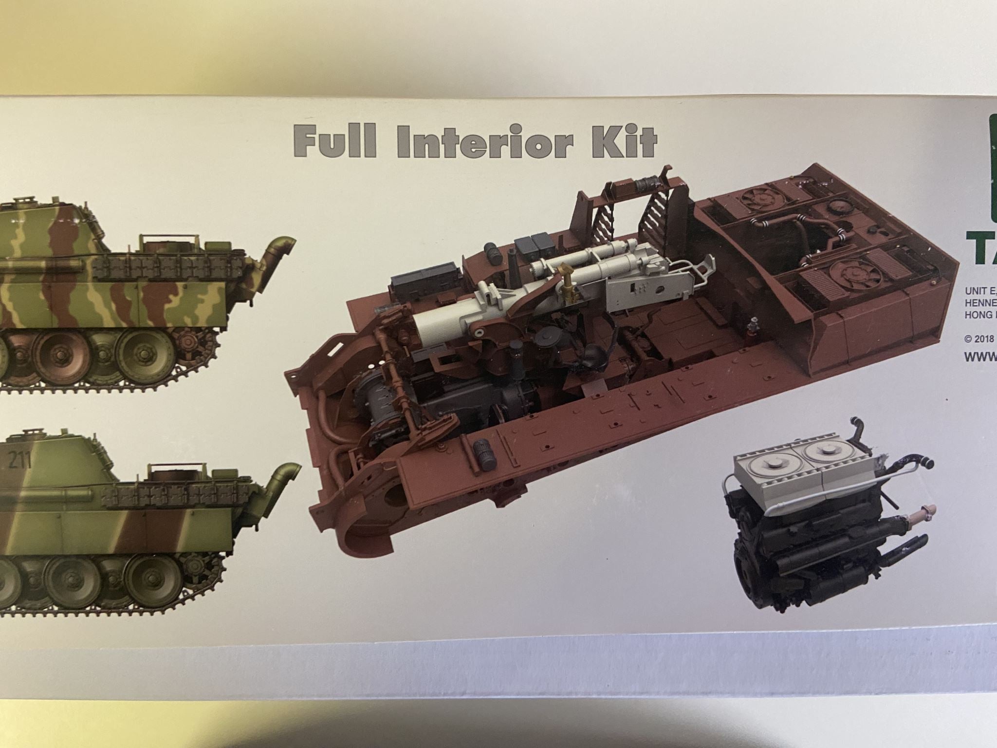 Sd.Kfz 173 Jagdpanther G2 Full Interior Takom | No. 2118 | 1:35