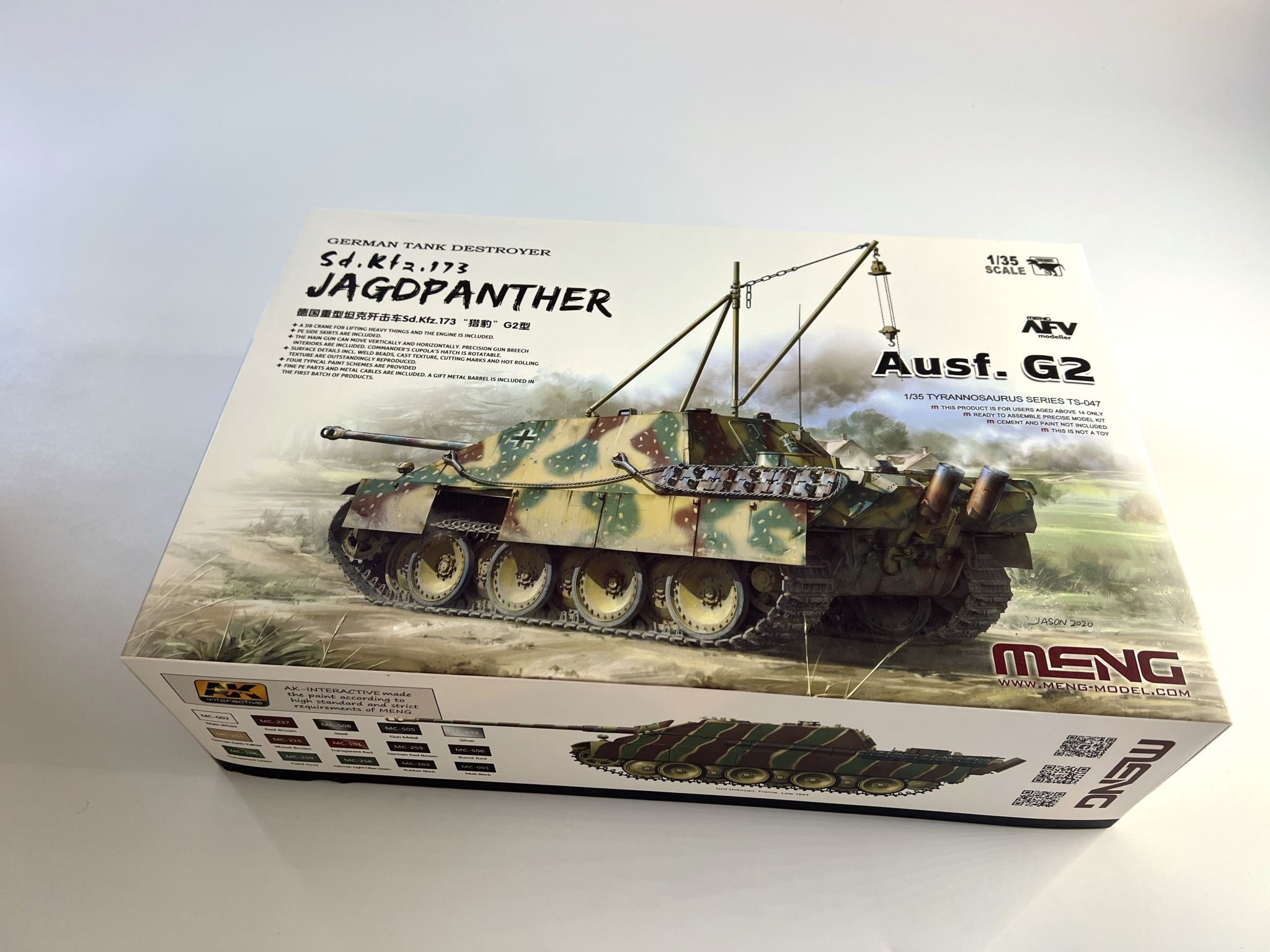 Sd.Kfz 173 Jagdpanther G2 Meng Model | No. TS-047 | 1:35