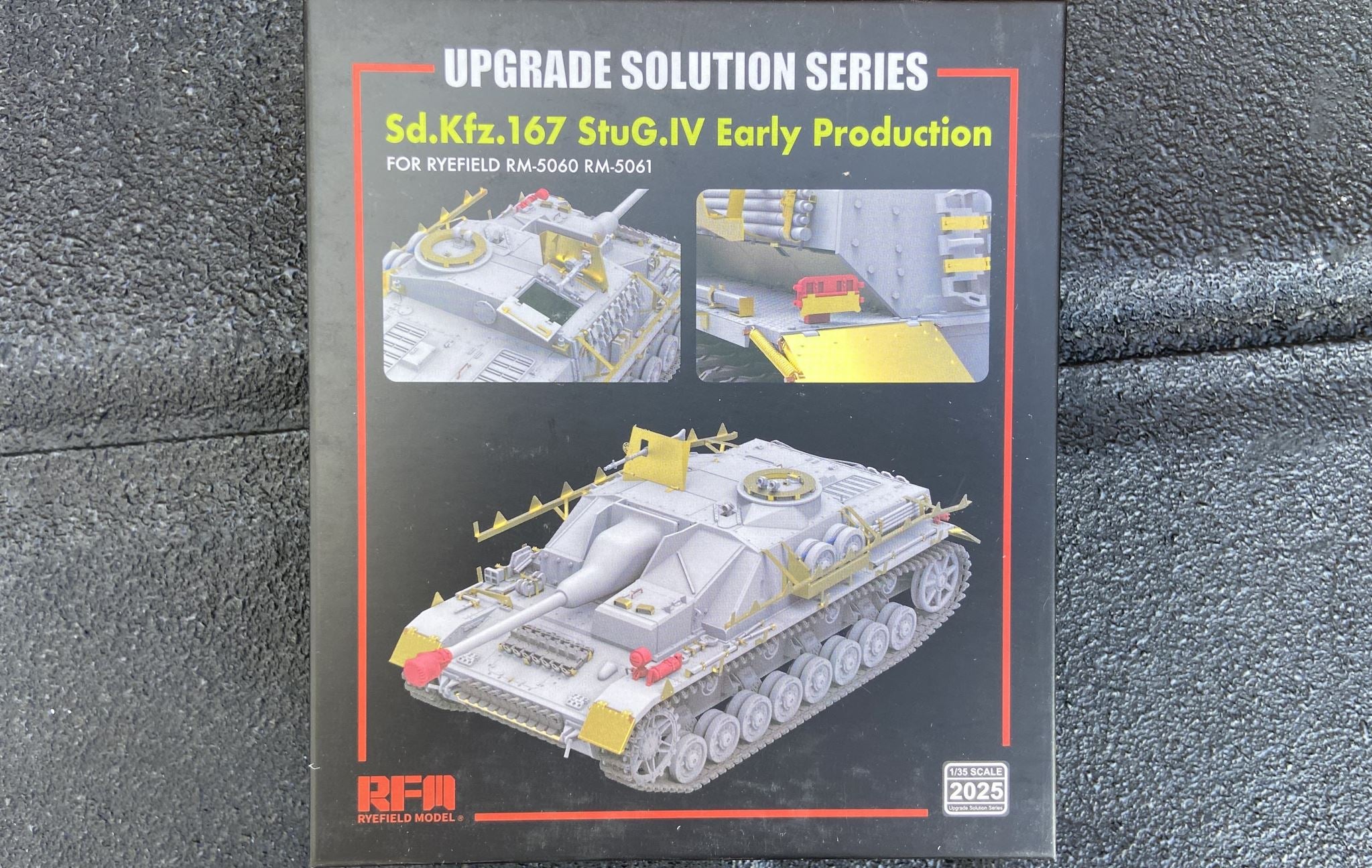 Sd.Kfz. 167 StuG.IV Early Production Upgrade Solution Series RFM No. 2025 1:35