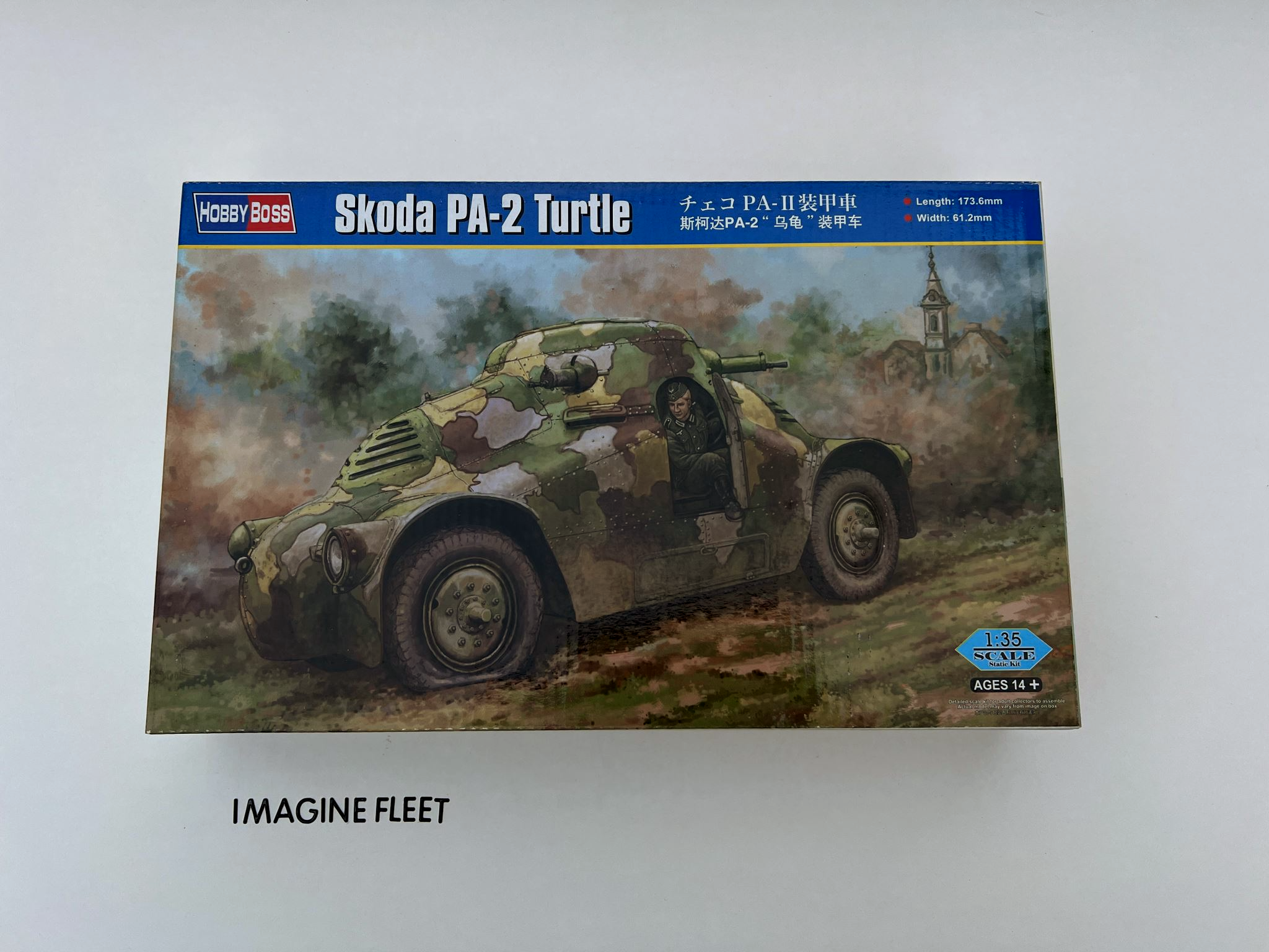 Škoda PA-2 Turtle HobbyBoss | No. 83888 | 1:35