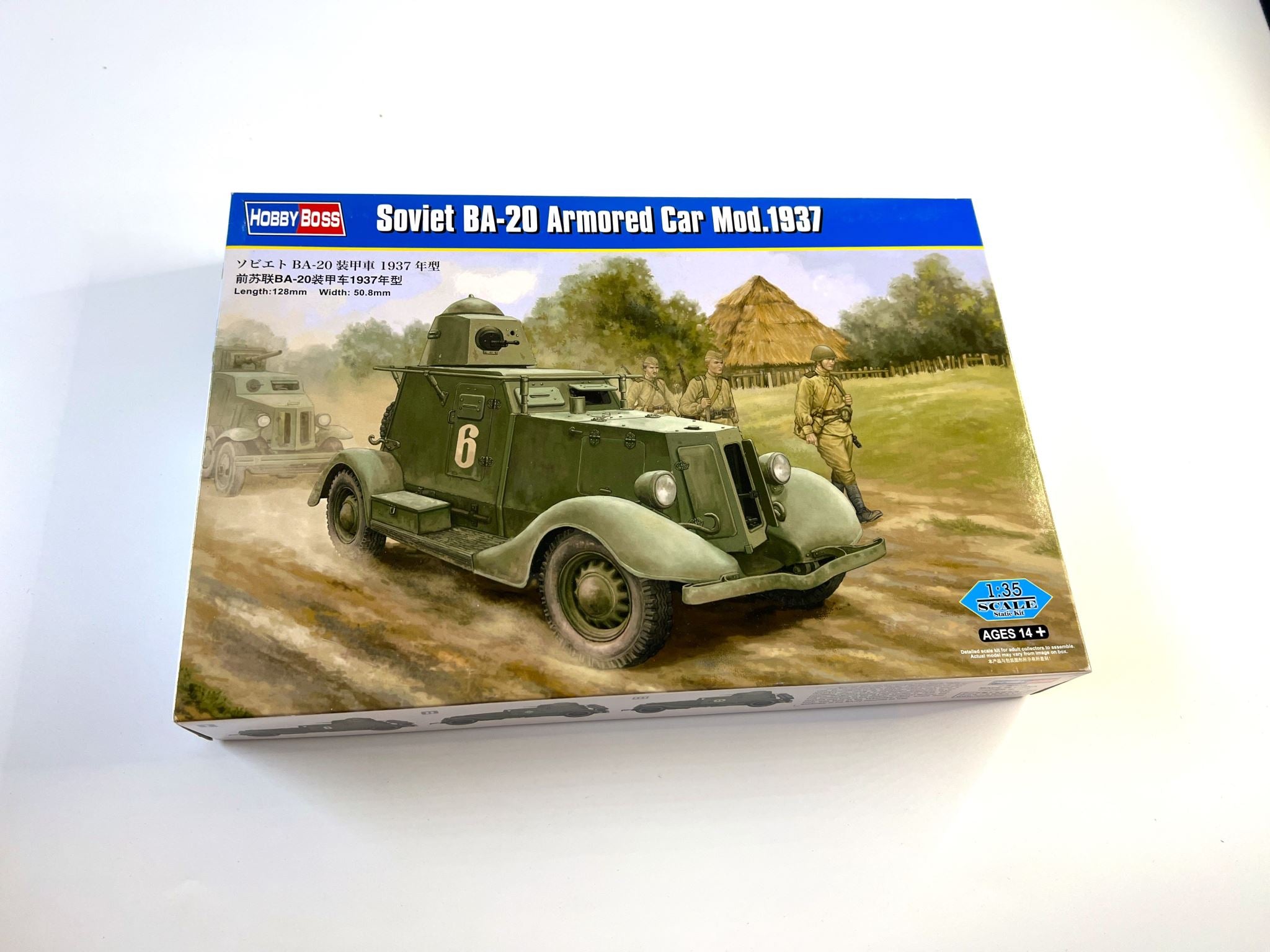 Soviet BA-20 Armored Car Mod.1937 HobbyBoss | No. 83882 | 1:35