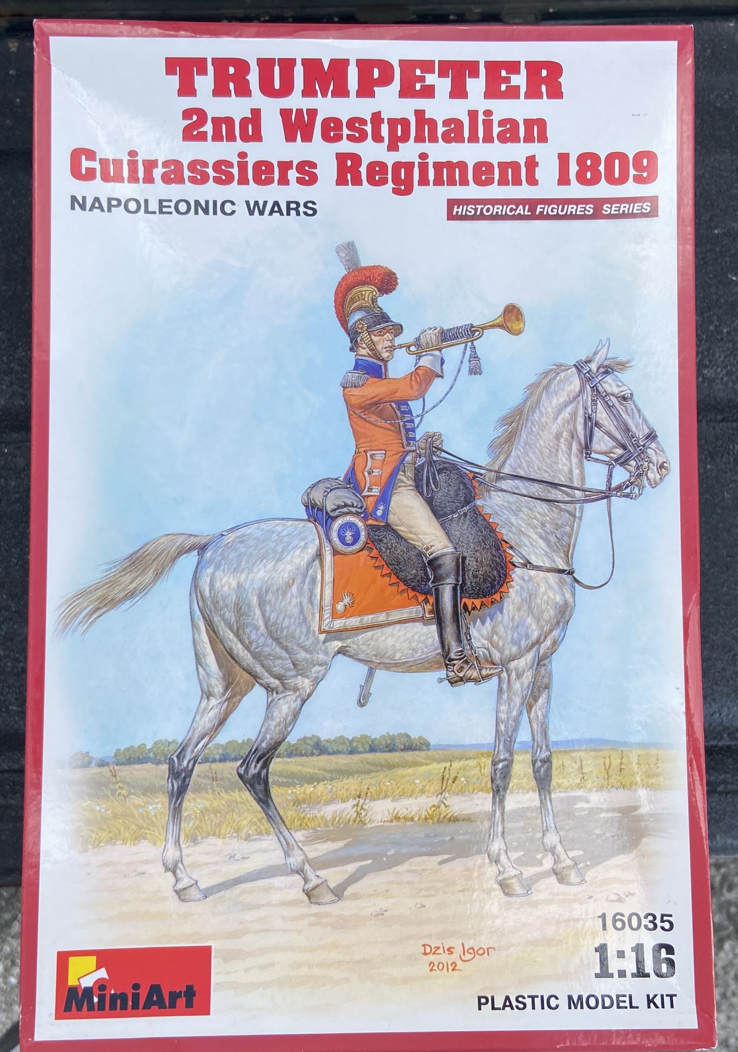 Trumpeter2nd Westphalian Curassiers Regiment 1809  MiniArt 16035 1:16