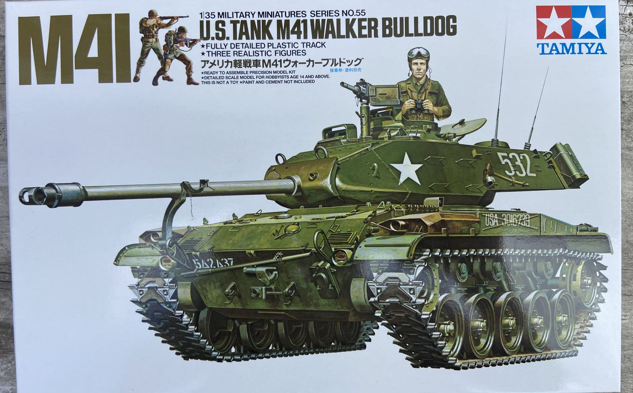 U.S. Tank M41 Walker Bulldog Tamiya | No. 35055 | 1:35