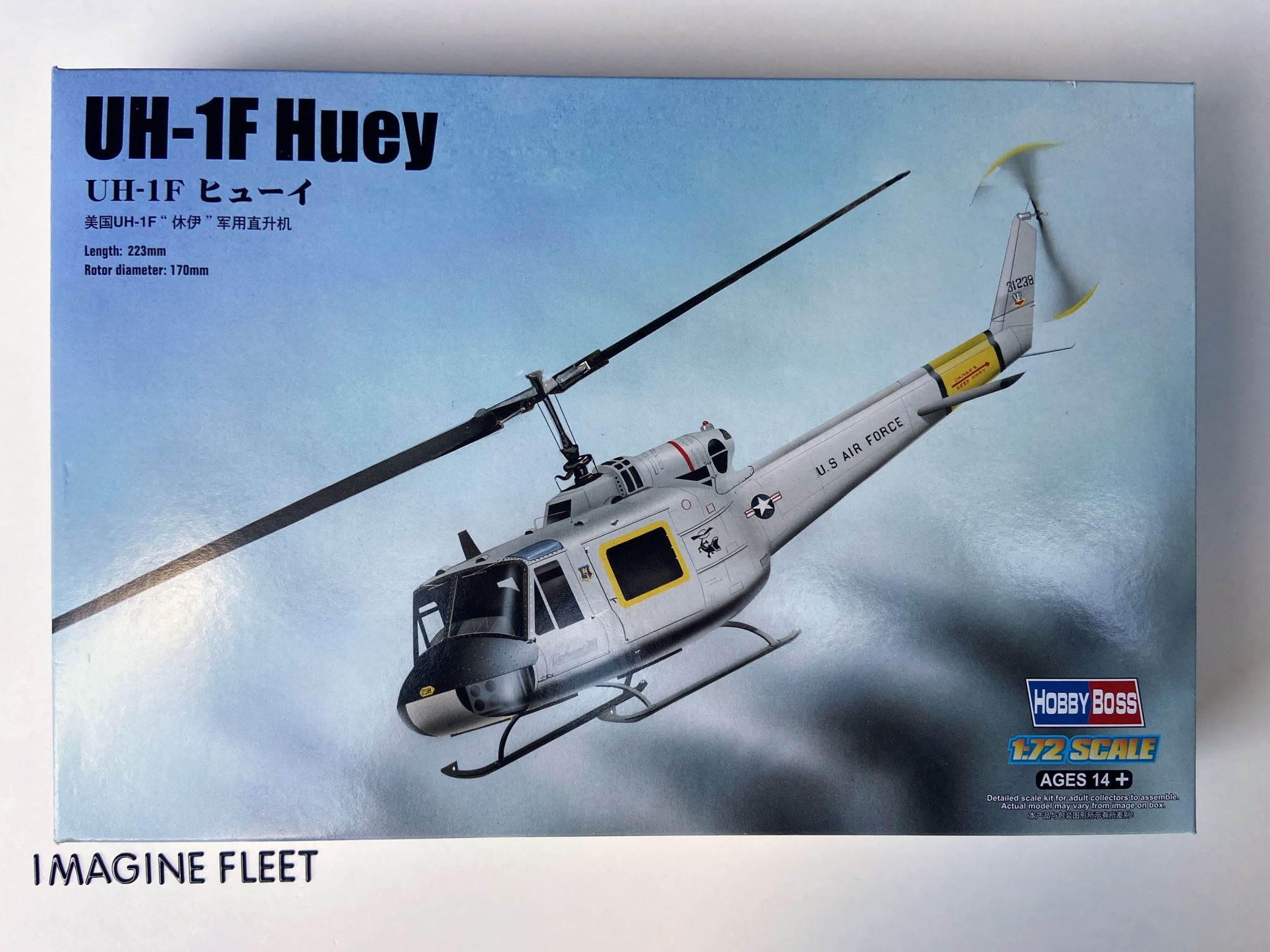 UH-1F Huey HobbyBoss | No. 87230 | 1:72