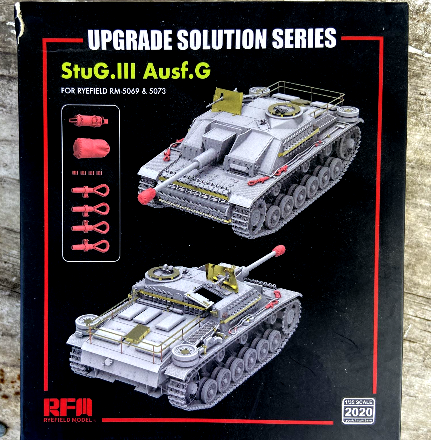 Upgrade Set StuG. III Ausf. G Rye Field  Rye Field Model No. RM2020 1:35