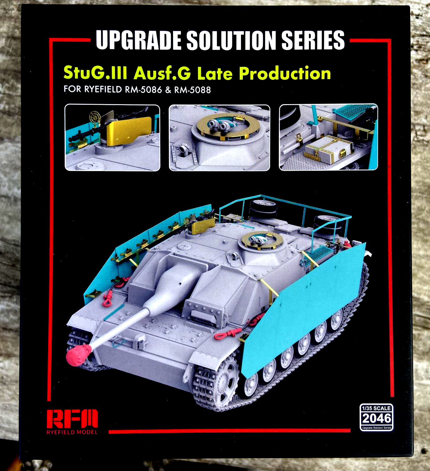 Upgrade set StuG.III G Late Prod. Rye Field Model | No. RM-2046 | 1:35