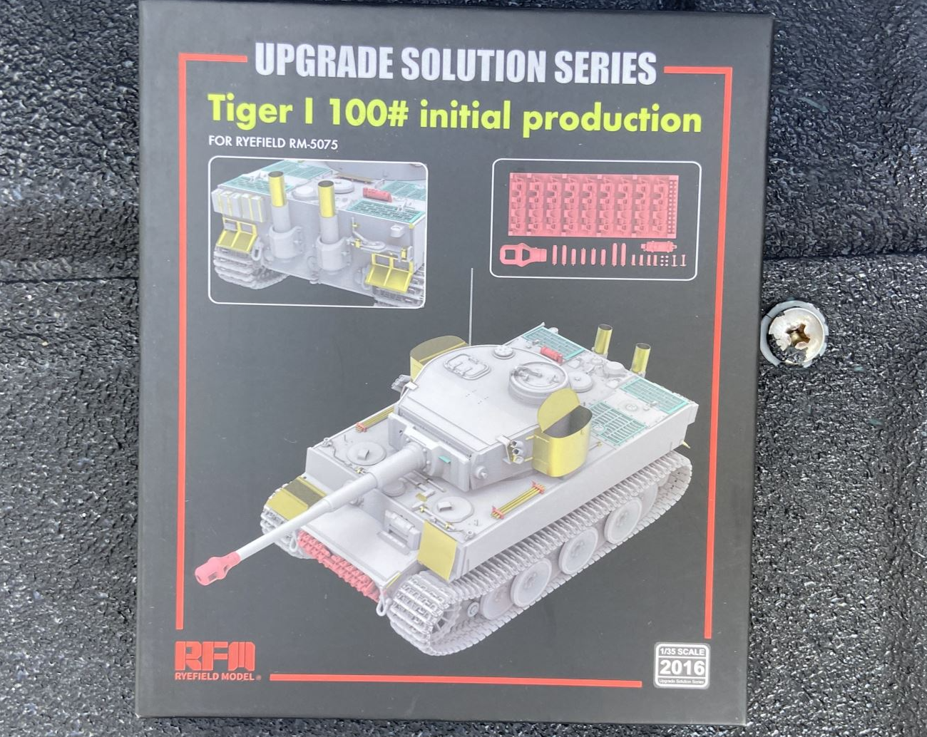 Upgrade Solution Series Tiger I 100# initial production detail set RFM 2016 1:35