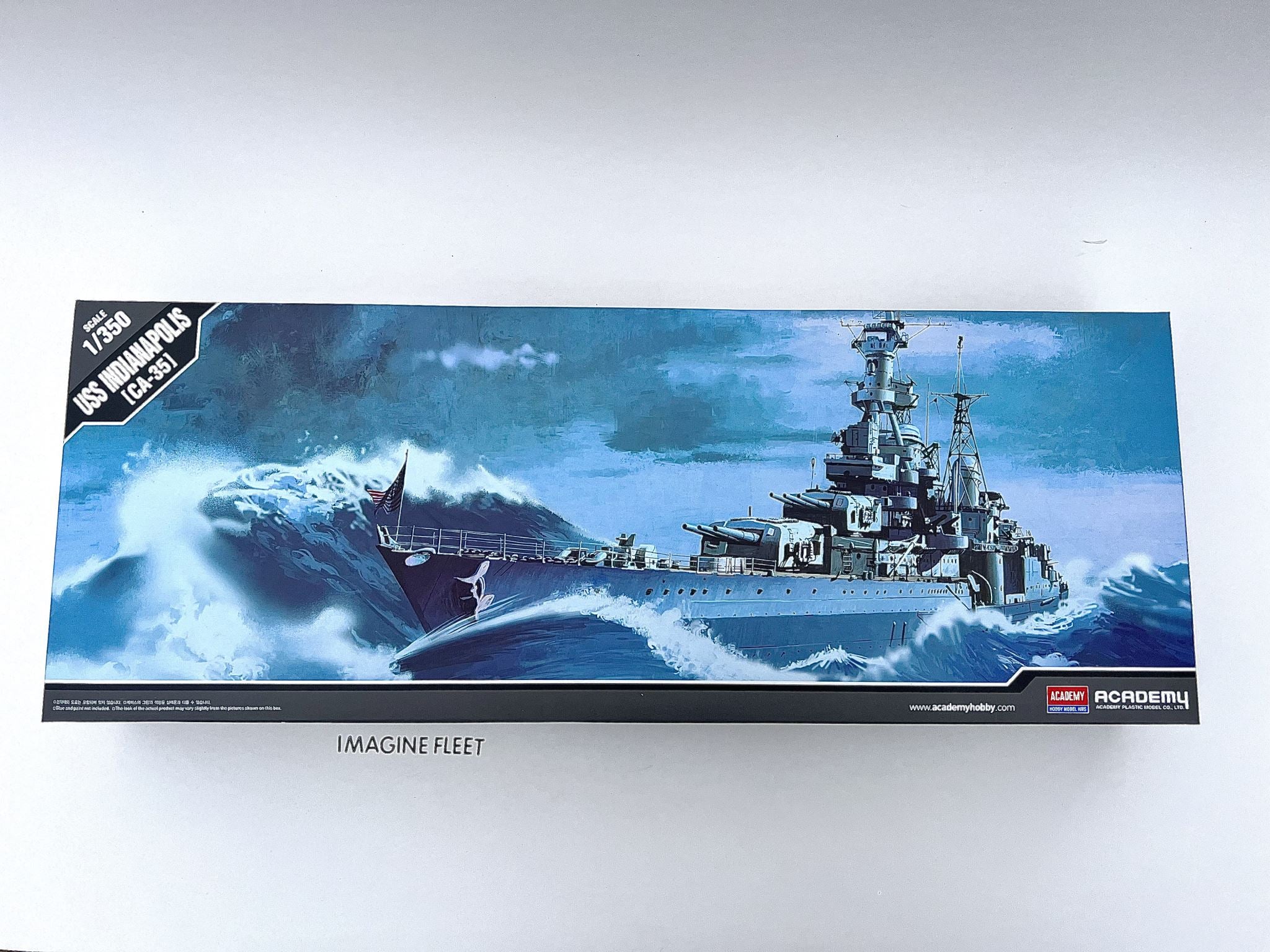 USS Indianapolis [CA-35] Academy | No. 14107 | 1:350