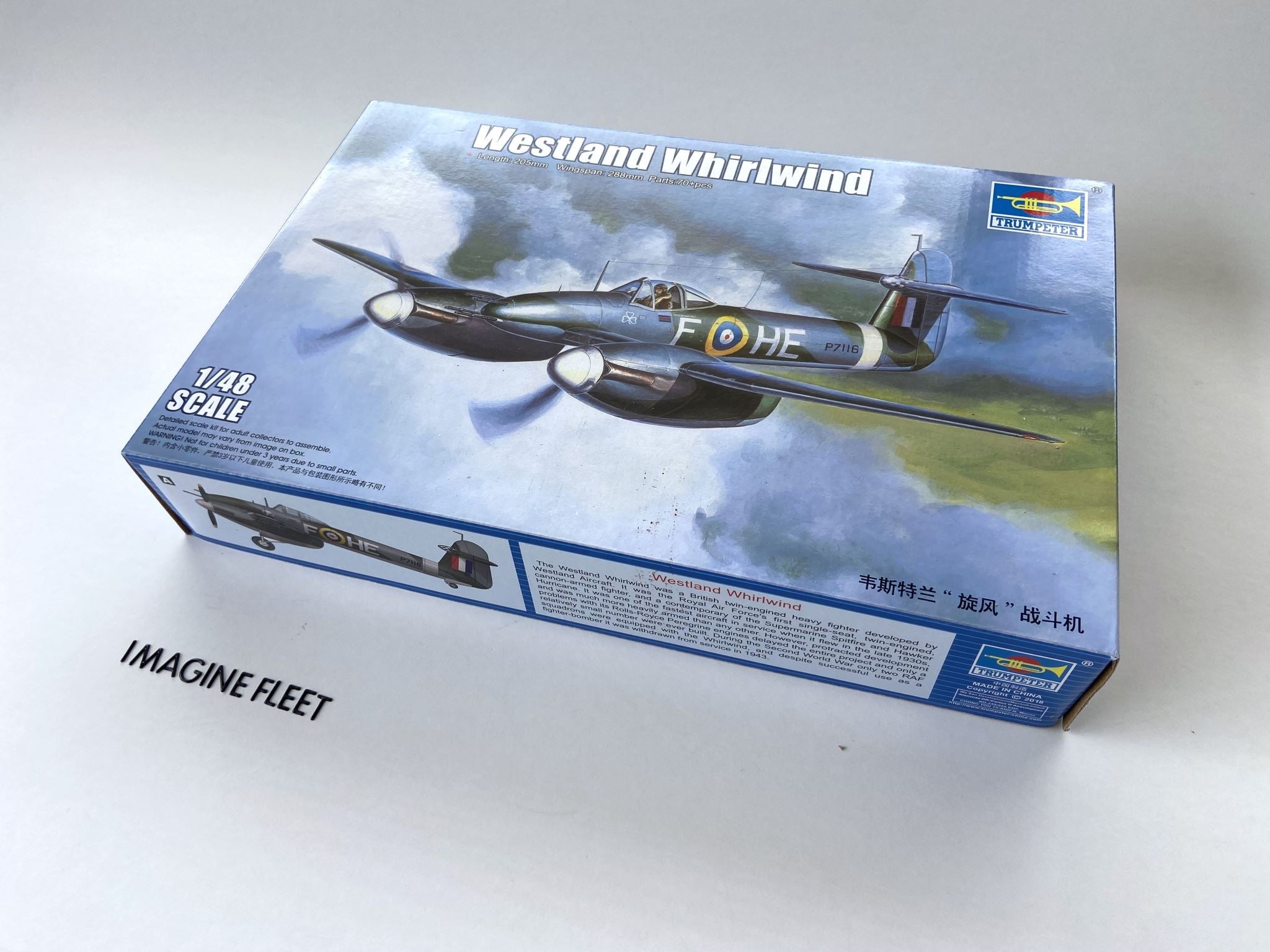 Westland Whirlwind Trumpeter | No. 02890 | 1:48