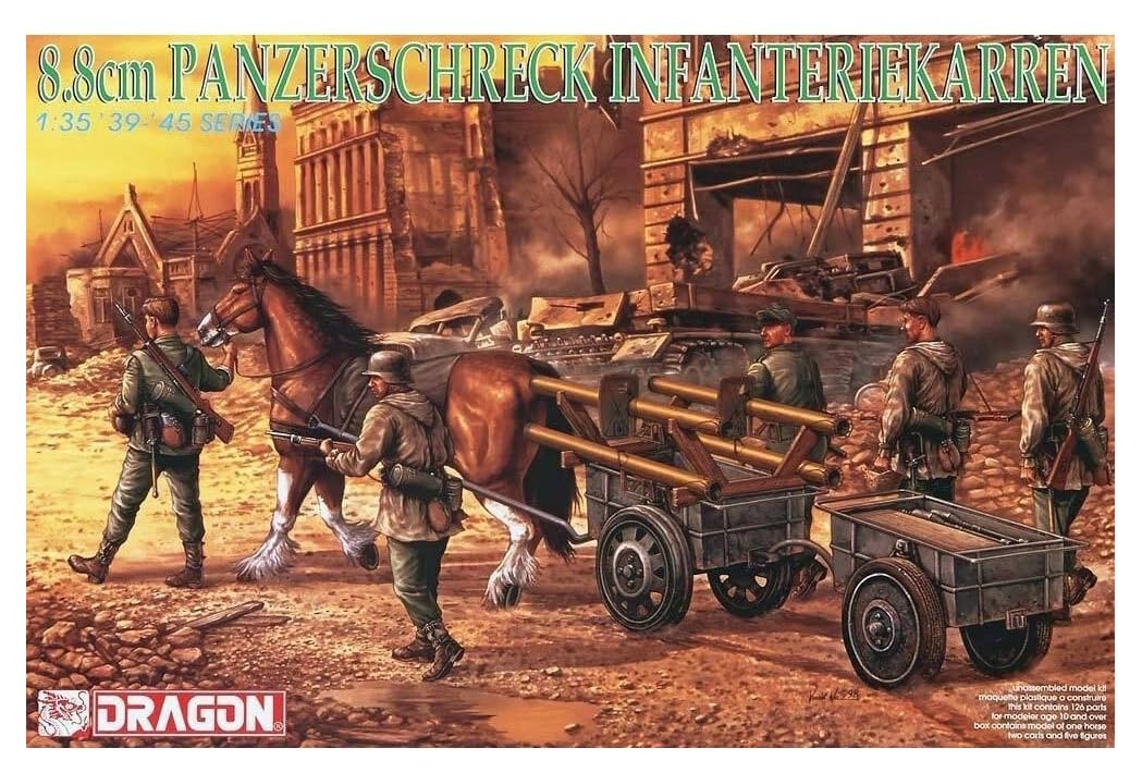 8.8cm Panzerschreck Infanteriekarren Dragon | No. 6104 | 1:35