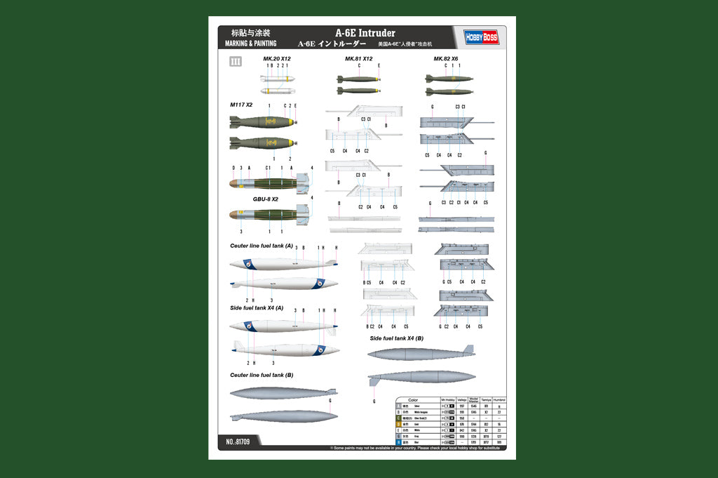 A-6E IntruderHobbyBoss | No. 81709 | 1:48