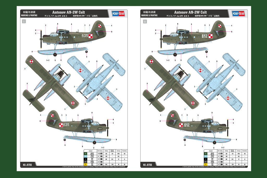 Antonov AN-2W ColtHobbyBoss | No. 81706 | 1:48