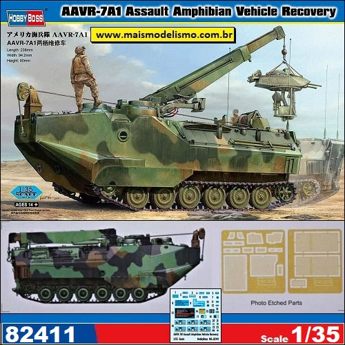 Assault Amphibian Vehicle Recovery AAVR-7A1HobbyBoss | No. 82411 | 1:35