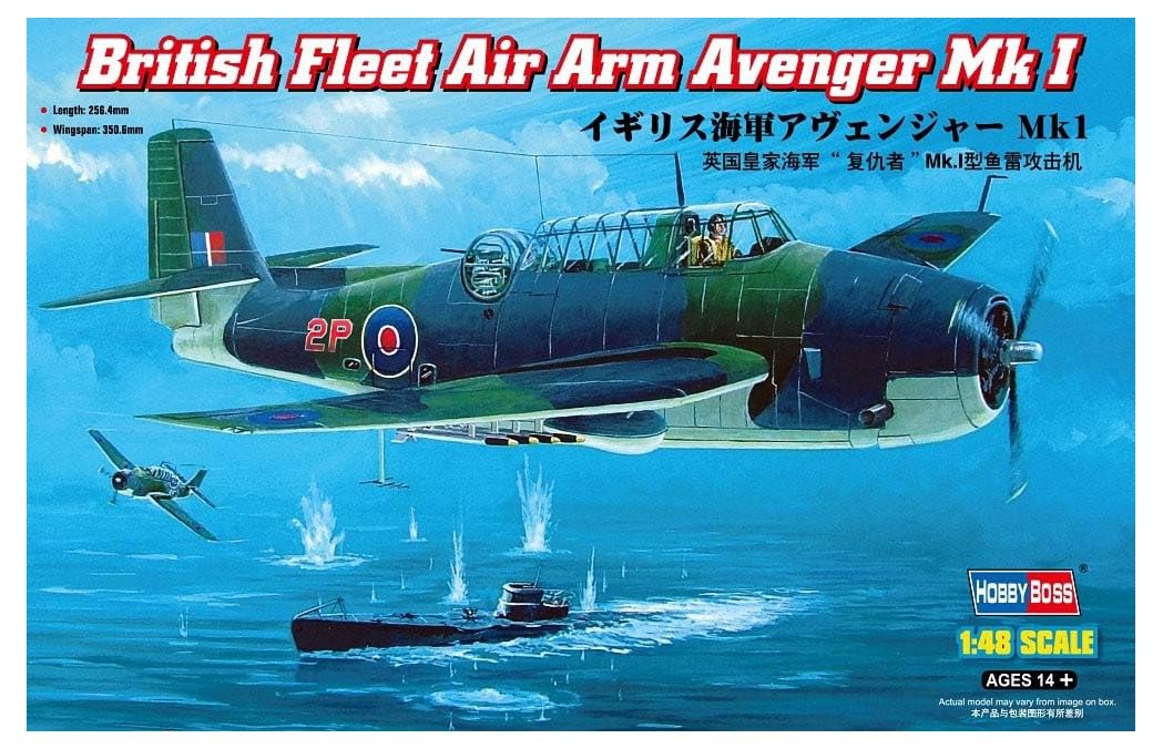 British Fleet Air Arm Avenger Mk IHobbyBoss | No. 80331 | 1:48