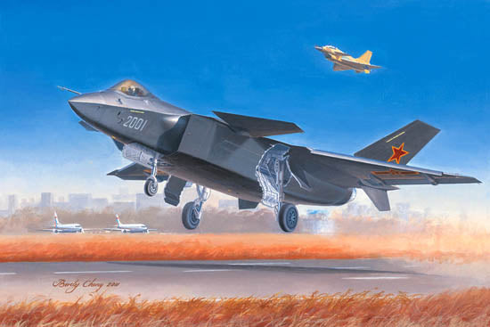 Chinese J-20 Mighty Dragon Trumpeter | No. 01663 | 1:72