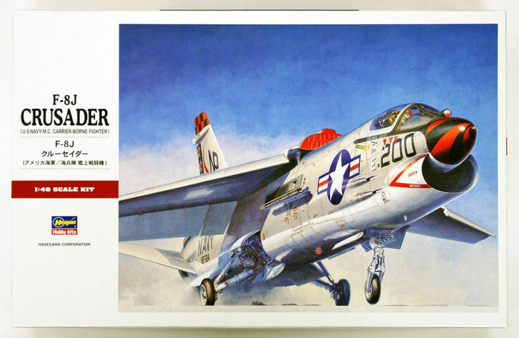 F-8J Crusader [U.S. Navy/M.C. Carrier-Borne Fighter] Hasegawa | No. 07226 | 1:48