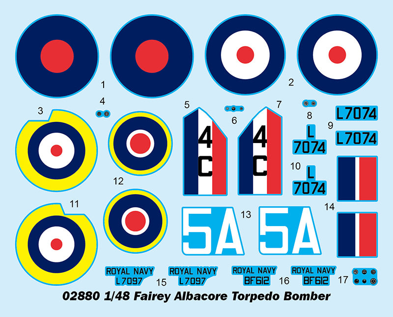 Fairey Albacore Mk ITrumpeter | No. 02880 | 1:48