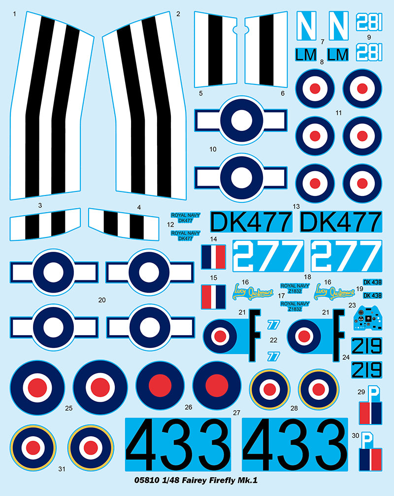 Fairey Firefly Mk. ITrumpeter | No. 05810 | 1:48