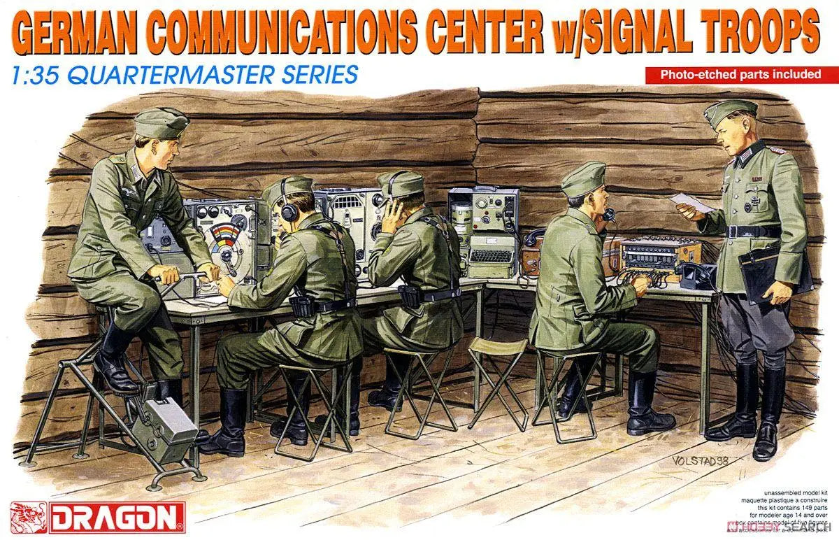 German Communications Center w/Signal Troops Dragon | No. 3826 | 1:35