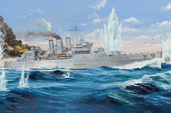 HMS Cornwall Trumpeter | No. 05353 | 1:350