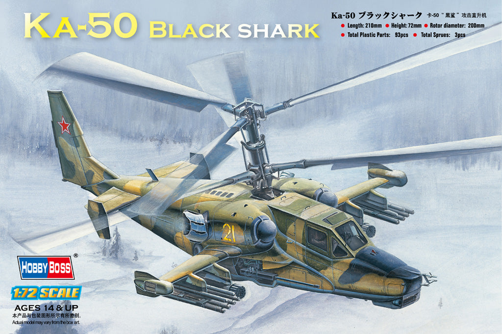 Ka-50 Black SharkHobbyBoss | No. 87217 | 1:72