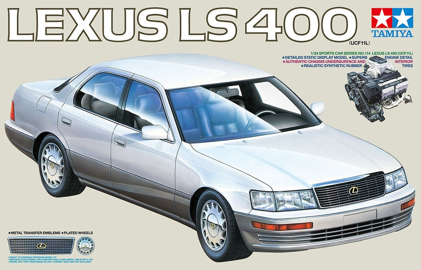 Lexus LS400 (UCF11L)Tamiya | No. 24114 | 1:24