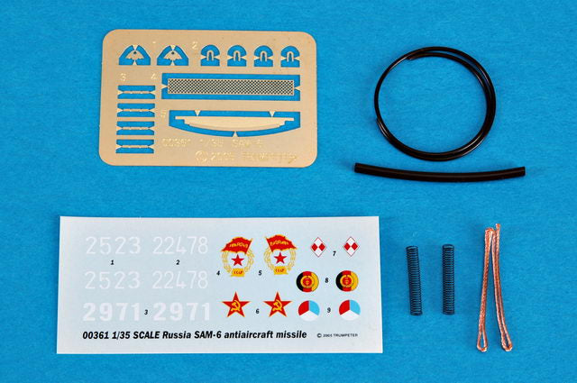 Russia SAM-6 Antiaircraft Missile (2K12 Kub SA-6 "Gainful") Trumpeter 00361 1:35