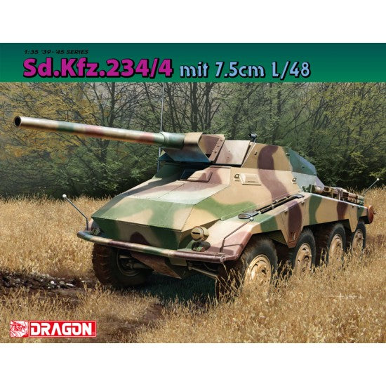 Sd.Kfz. 234/4 mit 7.5cm L/48 '39-'45 Series Dragon | No. 6814 | 1:35