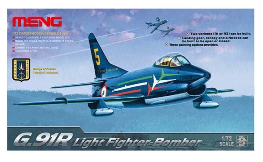 G.91R Light Fighter Bomber Meng Model | No. DS-004 | 1:72