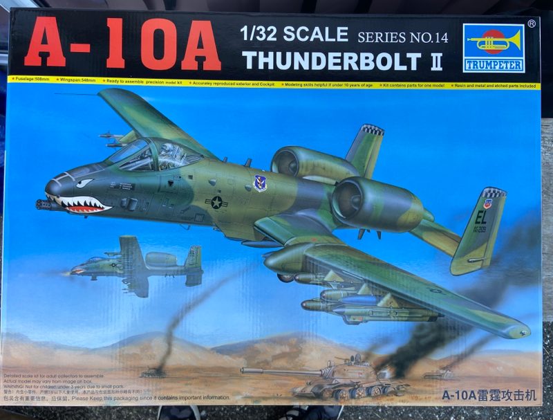 1/32 trumpeter A-10A thunderbolt II