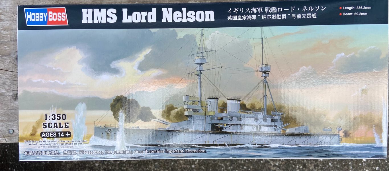 1/350 hobbyboss HMS lord Nelson