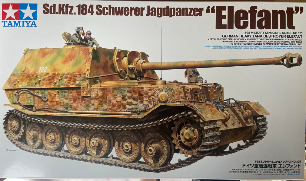 1/35 tamiya sdkfz. 184 schwerer jagdpanzer Elefant