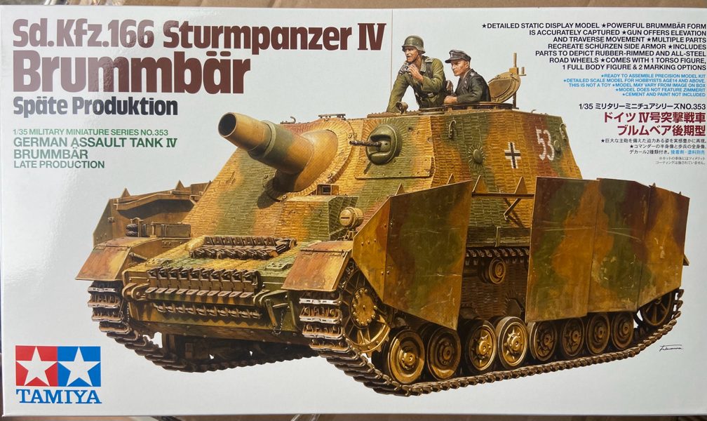 1/35 tamiya strumpanzer IV Brummbar